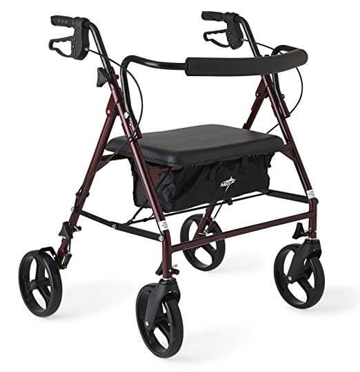 Medline Heavy Duty Bariatric Mobility Rollator