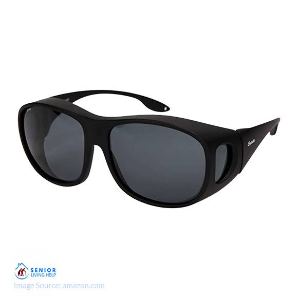 Fit Over Glasses Sunglasses with Polarized Lenses for Men and Women