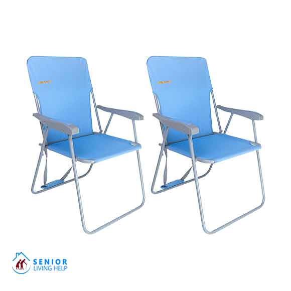 High Back Outdoor Lawn Concert Beach Folding Chair